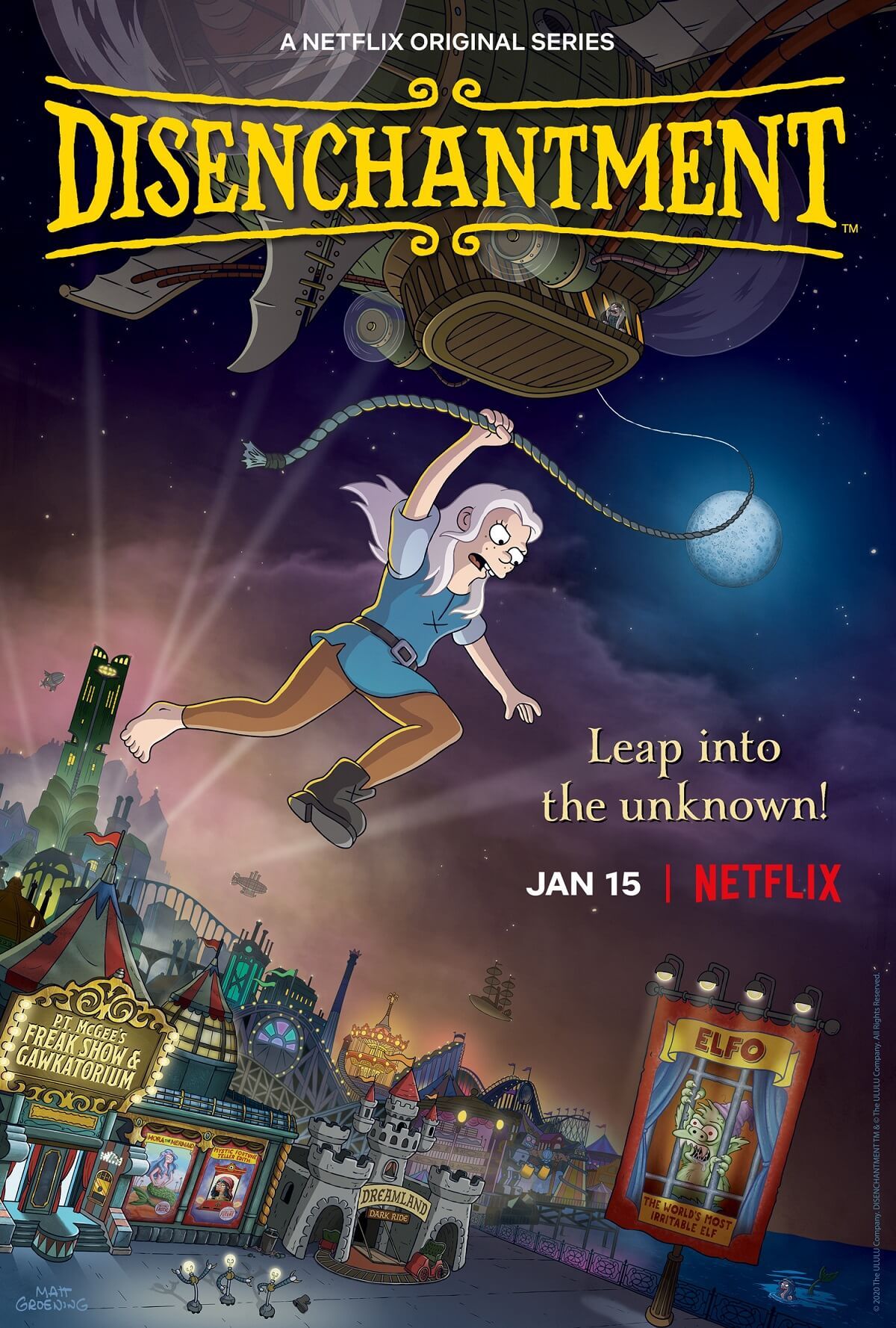 Disenchantment Sezon 3 posteri