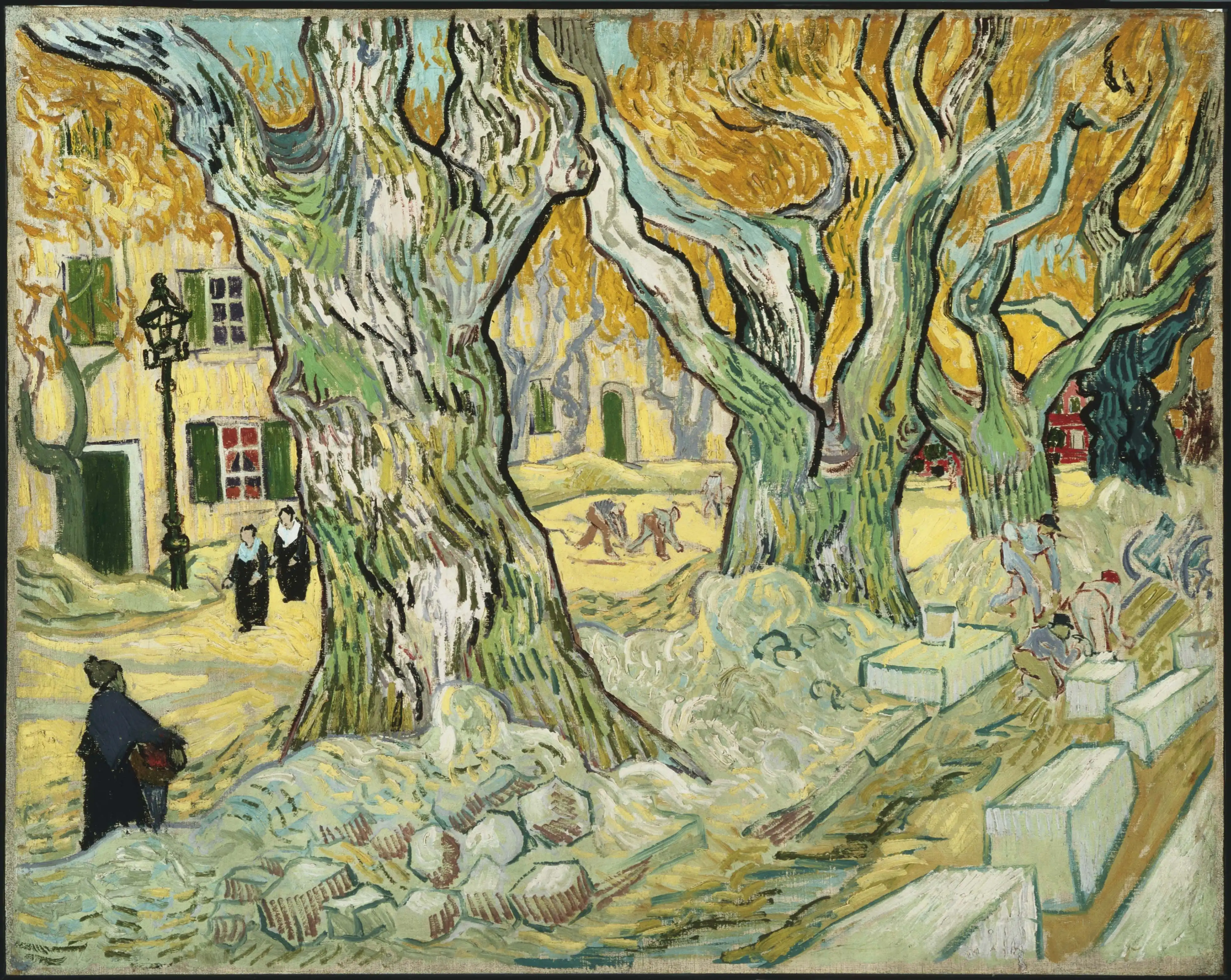 The Road Menders - Vincent van Gogh