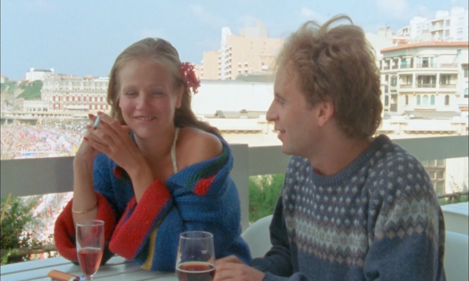 Yeşil Işın Filmi Sahne